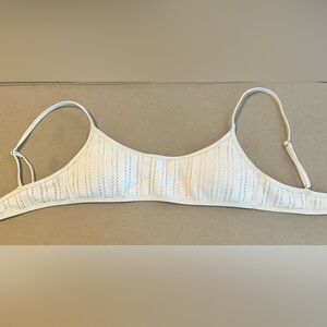 White Fox White Swim Suit Top